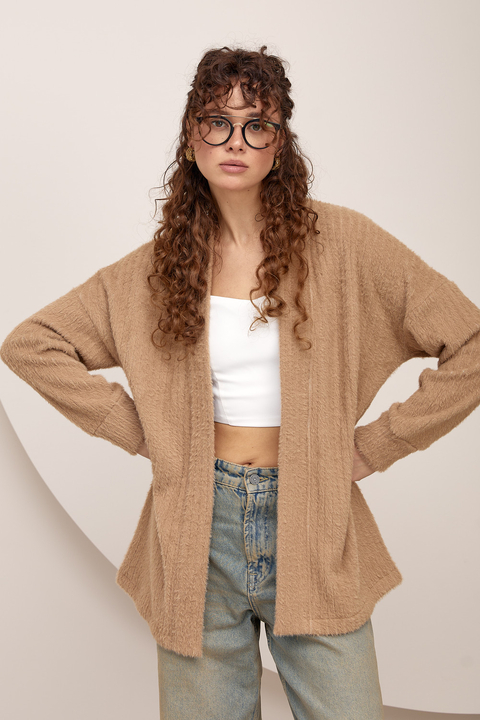 Карамельный кардиган ÁRTMON с поясом